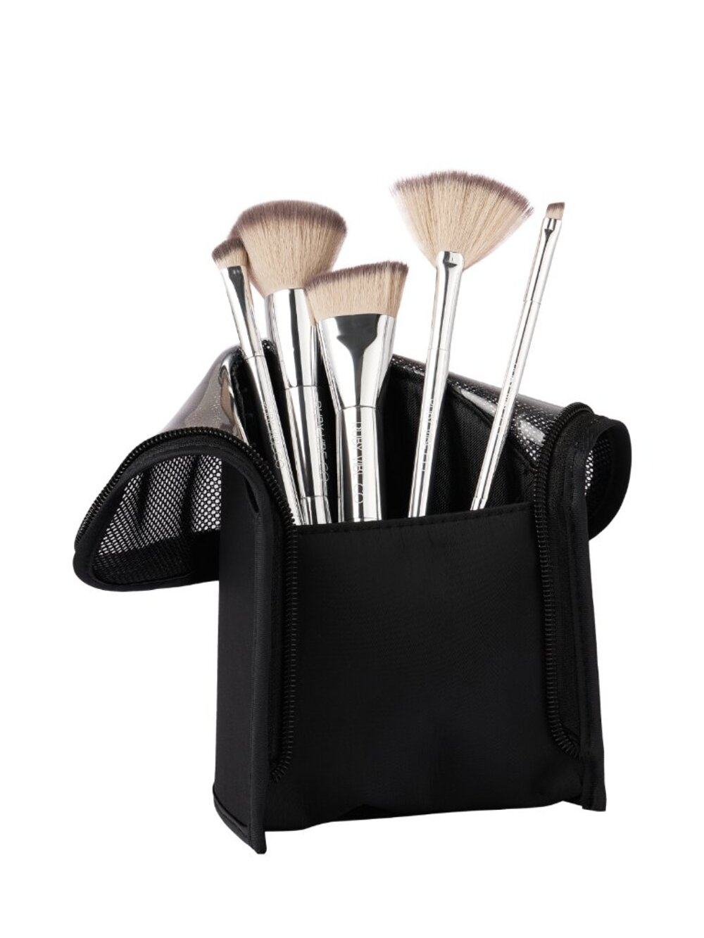 Makeup Brush Bag Travel Makeup Brush Holder Large Capacity Foldable